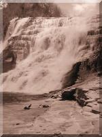 Ithaca Falls - Frosted Banks (Sepia).jpg